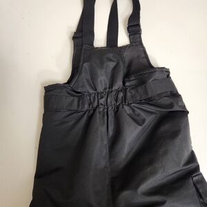 Swiss Tech Kids Black Snow Bib Sz. 8(M)